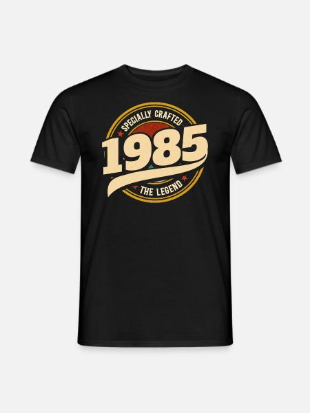 Millésime Année 1985 Légende 40 Ans Anniversaire - T-shirt homme - noir