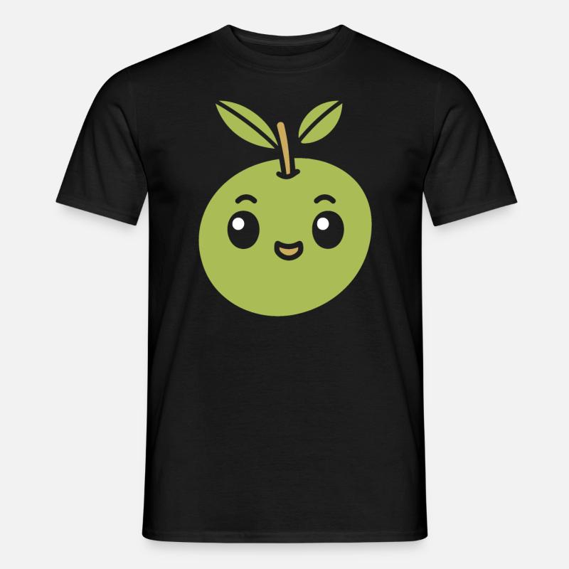 Olive - Männer T-Shirt - Schwarz