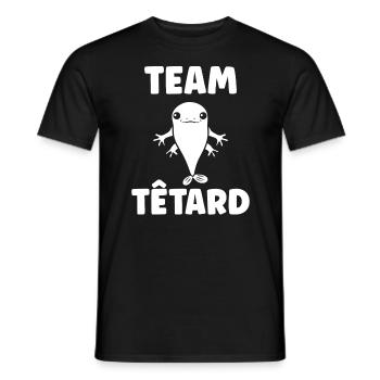 Têtard - T-shirt homme - noir - Devant - AI Model Male 178 light (178cm)