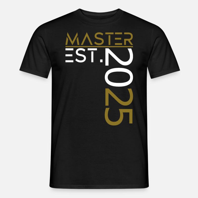 Master est. 2025 - Männer T-Shirt - Schwarz