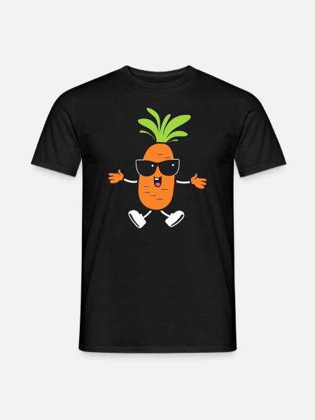 Carrot - Men's T-Shirt - black