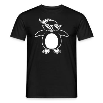 Pingouin - T-shirt homme - noir - Devant - AI Model Male 178 light (178cm)
