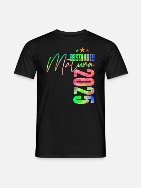 Matura 2025 - Männer T-Shirt - Schwarz