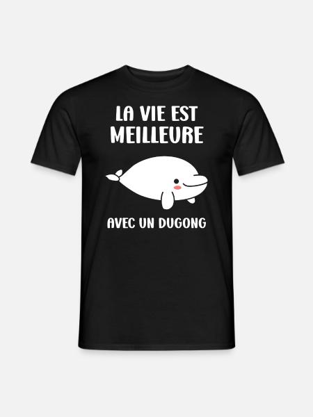 Dugong - Men's T-Shirt - black