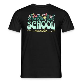 Schulbehörde Schulberater - Männer T-Shirt - Schwarz - Vorne - AI Model Male 178 light (178cm)