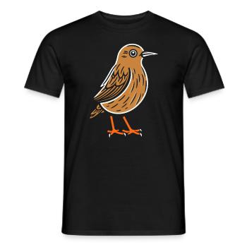 Bécasse - T-shirt homme - noir - Devant - AI Model Male 178 light (178cm)