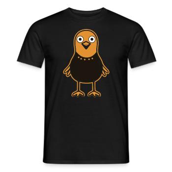 Bécasse - T-shirt homme - noir - Devant - AI Model Male 178 light (178cm)