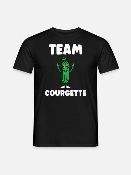 Zucchini Humor - Men's T-Shirt - black