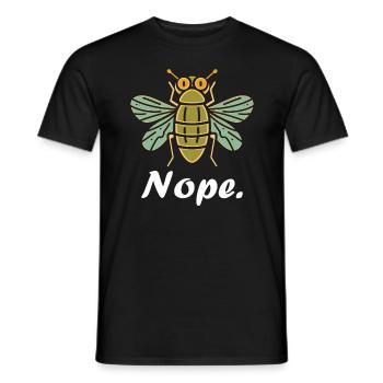 cicada - Men's T-Shirt - black - Front - AI Model Male 178 light (178cm)