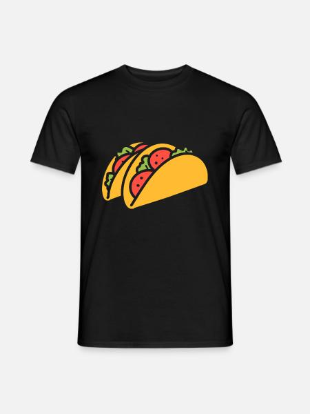 Tacos - Men's T-Shirt - black