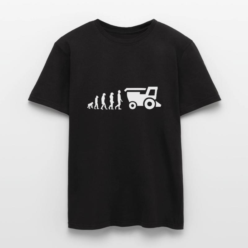 Moissonneuse évolution T-shirt homme