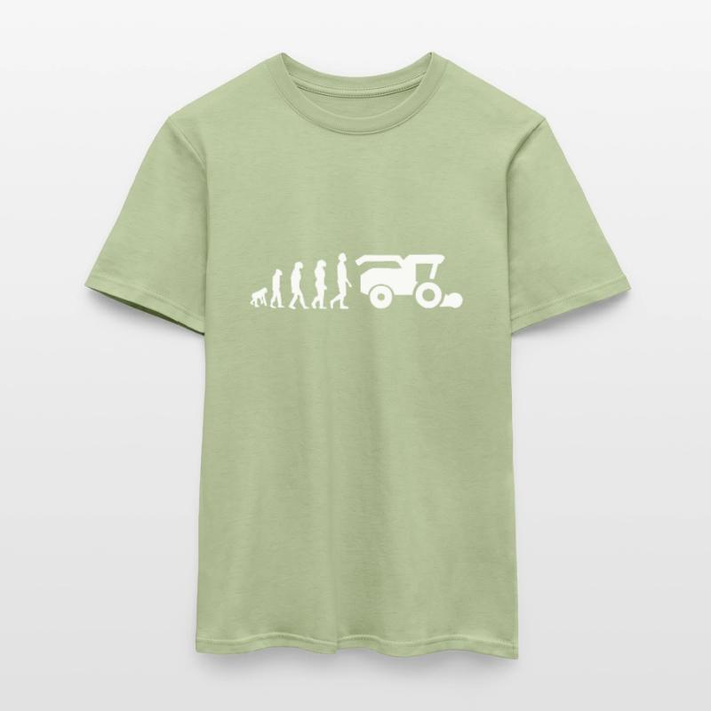 Moissonneuse évolution T-shirt homme