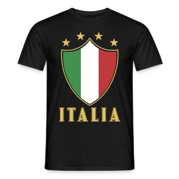 Italia Italia Jersey - Men's T-Shirt - black - Front - AI Model Male 178 light (178cm)
