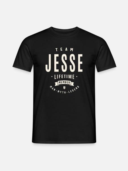 Team Jesse Lifetime Member - Men's T-Shirt - black