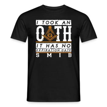 Masonic Gift I Masonic Freemasonry - Men's T-Shirt - black - Front - AI Model Male 178 light (178cm)