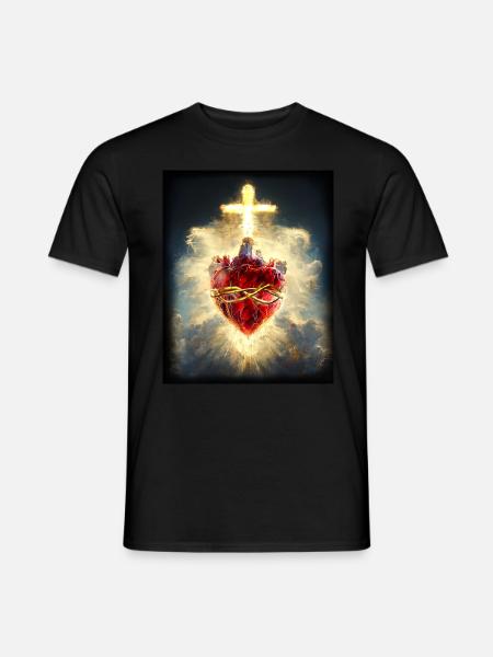 Sacré-Coeur - T-shirt homme - noir