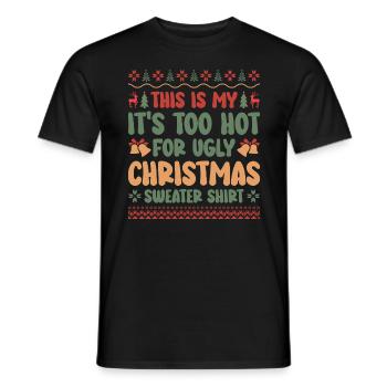 Faire ou pas, il n’y a pas de tentative - T-shirt homme - noir - Devant - AI Model Male 178 light (178cm)