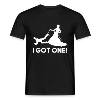 J'en ai un, cadeau de mariage mariée marié - T-shirt homme - noir - Devant - AI Model Male 178 light (178cm)