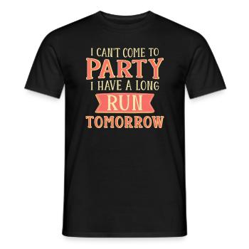Jogging Dicton pour courir - Runners - T-shirt homme - noir - Devant - AI Model Male 178 light (178cm)