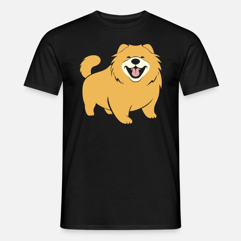 Chow Chow Hund - Männer T-Shirt - Schwarz