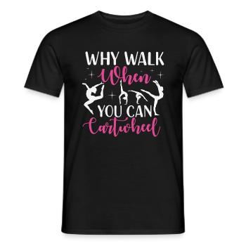 Drôle de gymnastique Gymnaste cadeau pour filles Femmes Cool - T-shirt homme - noir - Devant - AI Model Male 178 light (178cm)