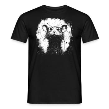 Rats - Men's T-Shirt - black - Front - AI Model Male 178 light (178cm)