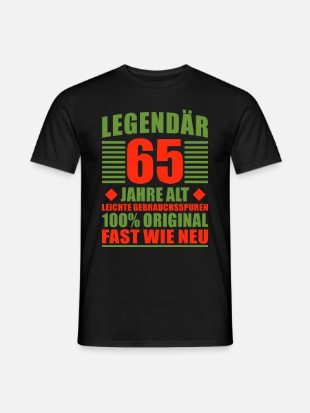 Legendär - Männer T-Shirt - Schwarz