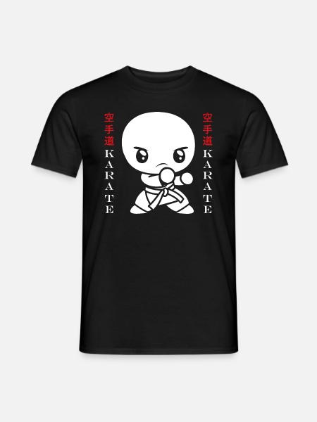 karate - T-shirt homme - noir