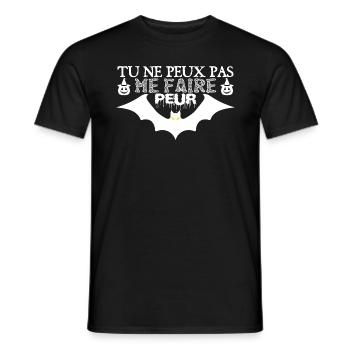 Happy Halloween - jour de Halloween - T-shirt homme - noir - Devant - AI Model Male 178 light (178cm)