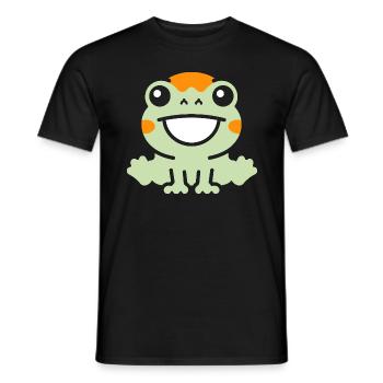 Chamäleon - Männer T-Shirt - Schwarz - Vorne - AI Model Male 178 light (178cm)