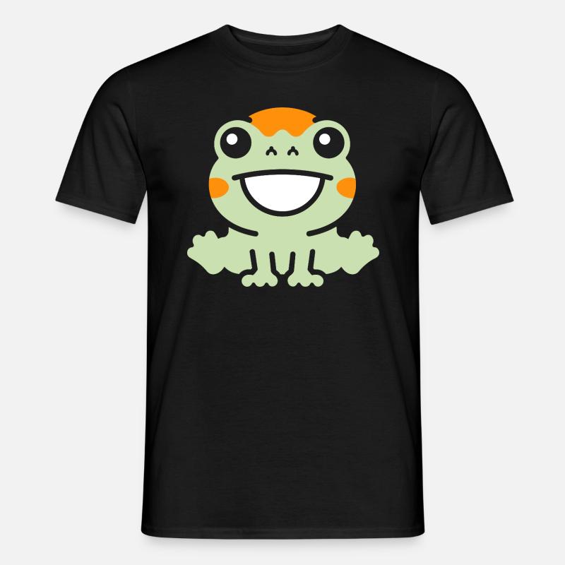 Chamäleon - Männer T-Shirt - Schwarz