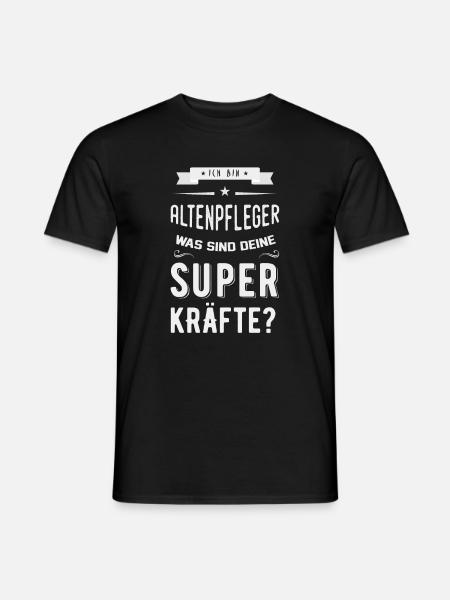 Altenpfleger - Altenpflege - Männer T-Shirt - Schwarz