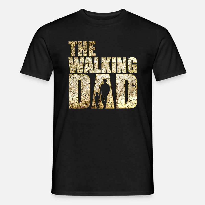 The Walking Dad 2 - Männer T-Shirt - Schwarz
