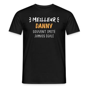 Souvent imité jamais égalé meilleur DANNY - T-shirt homme - noir - Devant - AI Model Male 178 light (178cm)