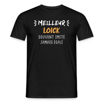 Souvent imité jamais égalé meilleur LOICK - T-shirt homme - noir - Devant - AI Model Male 178 light (178cm)