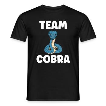 cobra - T-shirt homme - noir - Devant - AI Model Male 178 light (178cm)