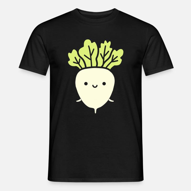 Endive - Männer T-Shirt - Schwarz
