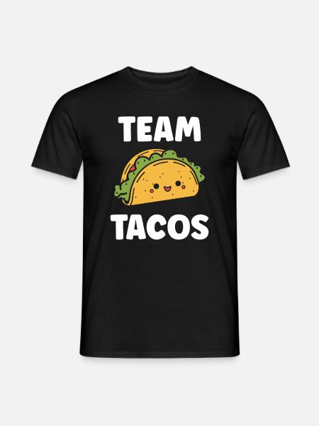 Tacos - Men's T-Shirt - black