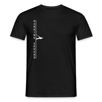 House,running,hochhaus,extrem,sport,rennen,gurt - Männer T-Shirt - Schwarz - Vorne - AI Model Male 178 light (178cm)