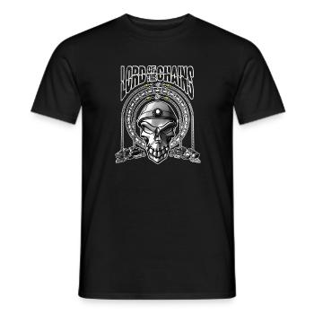Lord of the Chains - Männer T-Shirt - Schwarz - Vorne - AI Model Male 178 light (178cm)