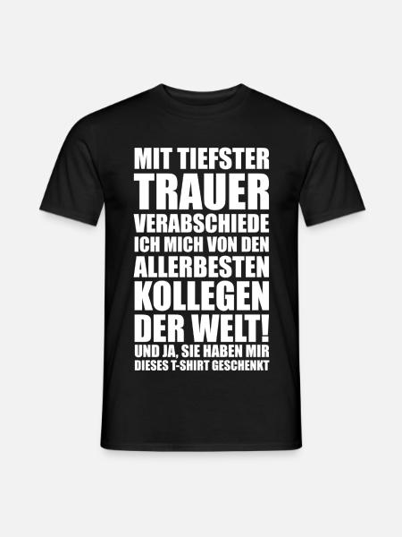 Lustiges Geschenk zur Rente Geschenk zum Ruhestand - Männer T-Shirt - Schwarz