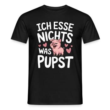 Animal cochon - T-shirt homme - noir - Devant - AI Model Male 178 light (178cm)