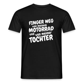 lustiges vater-tochter design vatertag geschenk - Männer T-Shirt - Schwarz - Vorne - AI Model Male 178 light (178cm)