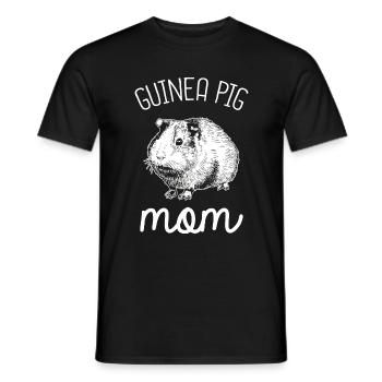 Cochons d'Inde Rosette Cochons d'Inde - T-shirt homme - noir - Devant - AI Model Male 178 light (178cm)