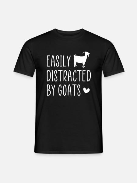 Goat goat - Men's T-Shirt - black