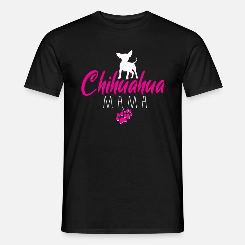 Chihuahua - Männer T-Shirt - Schwarz