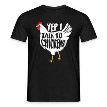 Landwirt Bäuerin - Männer T-Shirt - Schwarz - Vorne - AI Model Male 178 light (178cm)
