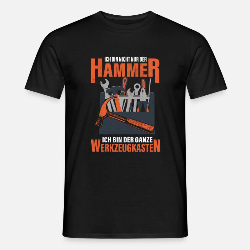 Handwerker sind die Besten Handwerker Geschenk - Männer T-Shirt - Schwarz