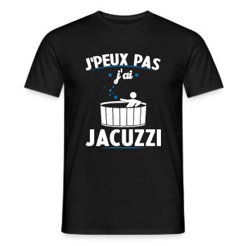 Ich kann keinen Whirlpool haben - Männer T-Shirt - Schwarz - Vorne - AI Model Male 178 light (178cm)