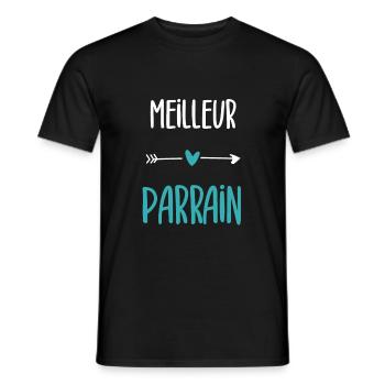 Bestes Paten-Humor Patengeschenk - Männer T-Shirt - Schwarz - Vorne - AI Model Male 178 light (178cm)